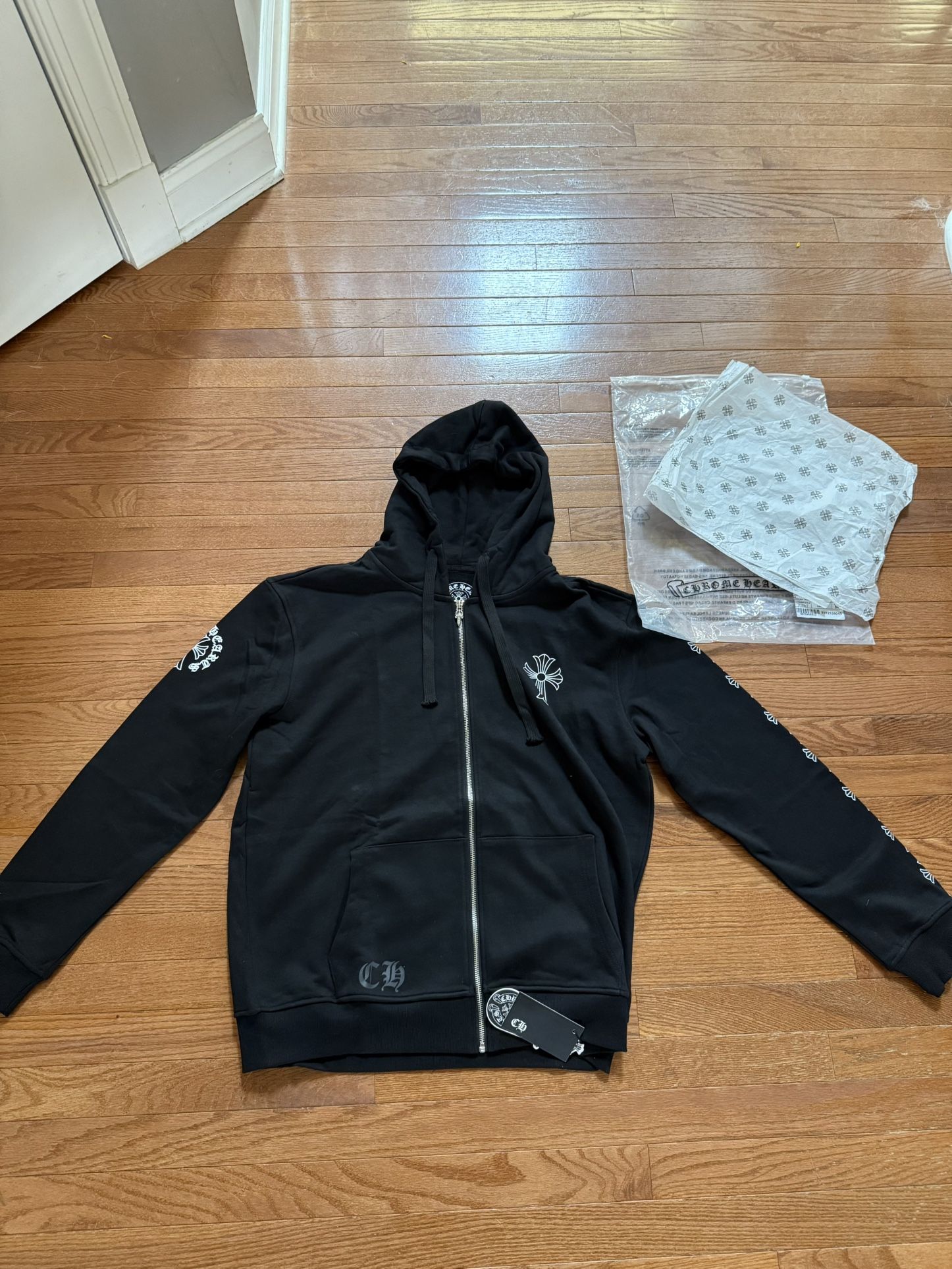 Chrome Hearts Zip Up Hoodie