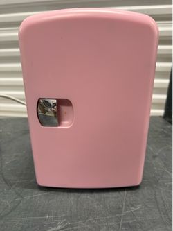 Pink Mini Beauty Fridge 4L Cosmetic Refrigerator Works Great