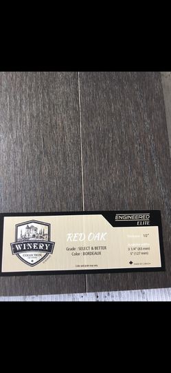 Engineered Oak Hardwood, Different Colors And Tones