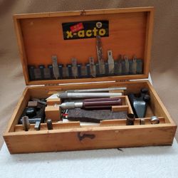 Vintage X-acto No.86 Hobby Chest