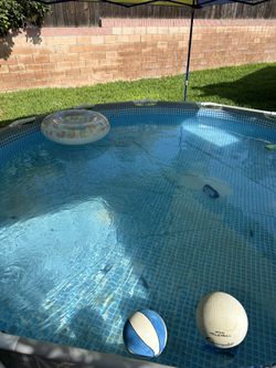 12x12ft Pool With Pump
