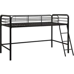 New Twin Size Junior Metal Loft Bed