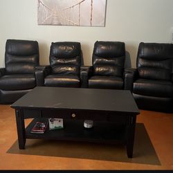 Black Coffee table