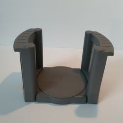 Blum ORGA-LINE Adjustable Plate Holder Organizer ZTH.035-03 Gray/Stainless ..
For Plates 7" to 12.5" ..
Condition is Pre-owned ( like New) without Box