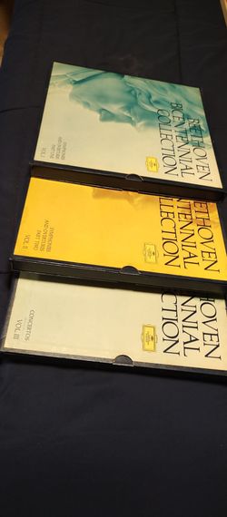 Beethoven 3 vol. Collection Record Albums