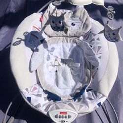 Fisher Price Owl Deluxe Bouncer