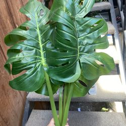 Artificial Monsters Plant Stems 3ft