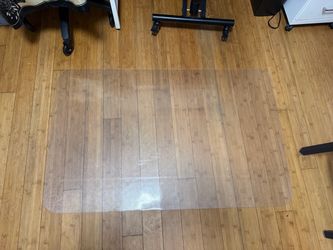 Office Chair Mat for Hardwood Floor 30 x 48'', Small Chair Mats Clear