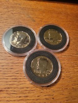 24kt Gold Plate Kennedy Half Dollar