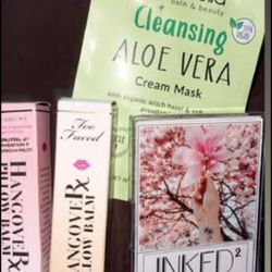 Bundle Two Faced Lips, Temporary Tattoos And A Face Mask