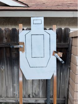 USPSA SILHOUETTE RUBBER TARGET
