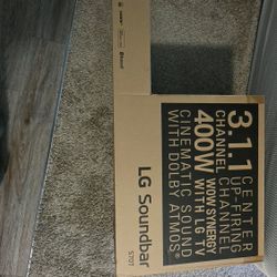 S70TY LG Soundbar for TV with Dolby Atmos® 3.1.1 channel ( With Subwoofer)
