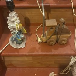 Vintage Kids Lamps  50 For Both