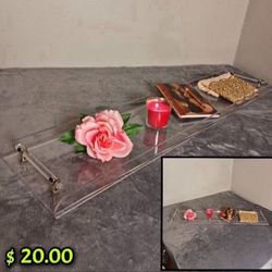 Acrylic shower caddy