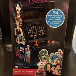 Data East Retro Mini Player W/34 Games