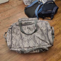 military camo duffle bag with wheels