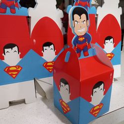 Superman Treat Boxes,  20 Pcs