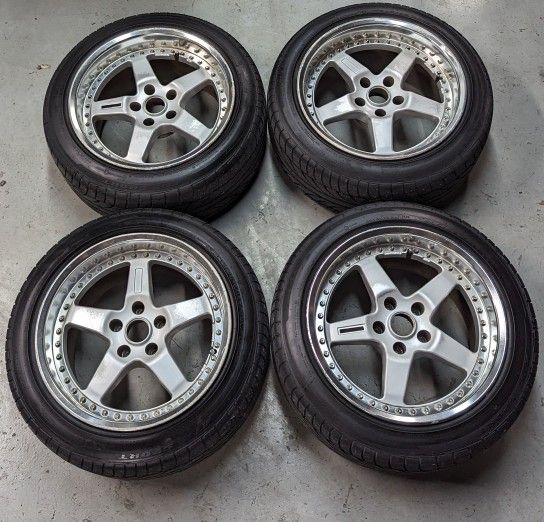 Desmond Wise Sport 5X114 17x10 +17 Forged 3 Piece