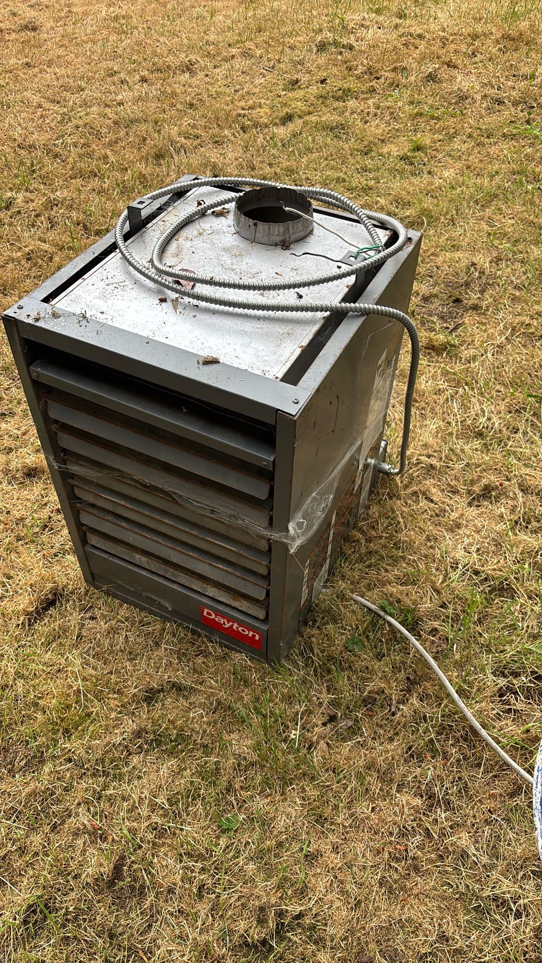 Commercial gas heater