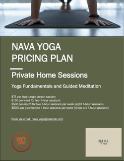 Private Yoga Lessons