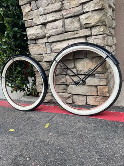26” Bike Tires & Fenders