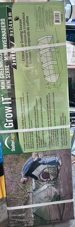 Steel Frame Outdoor Mini Greenhouse Brand New