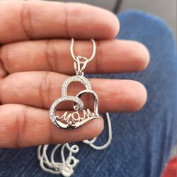 Ultimos Dijes Con Cadenas De PLATA.925 Y DE ORO LAMINADO para MAMA 