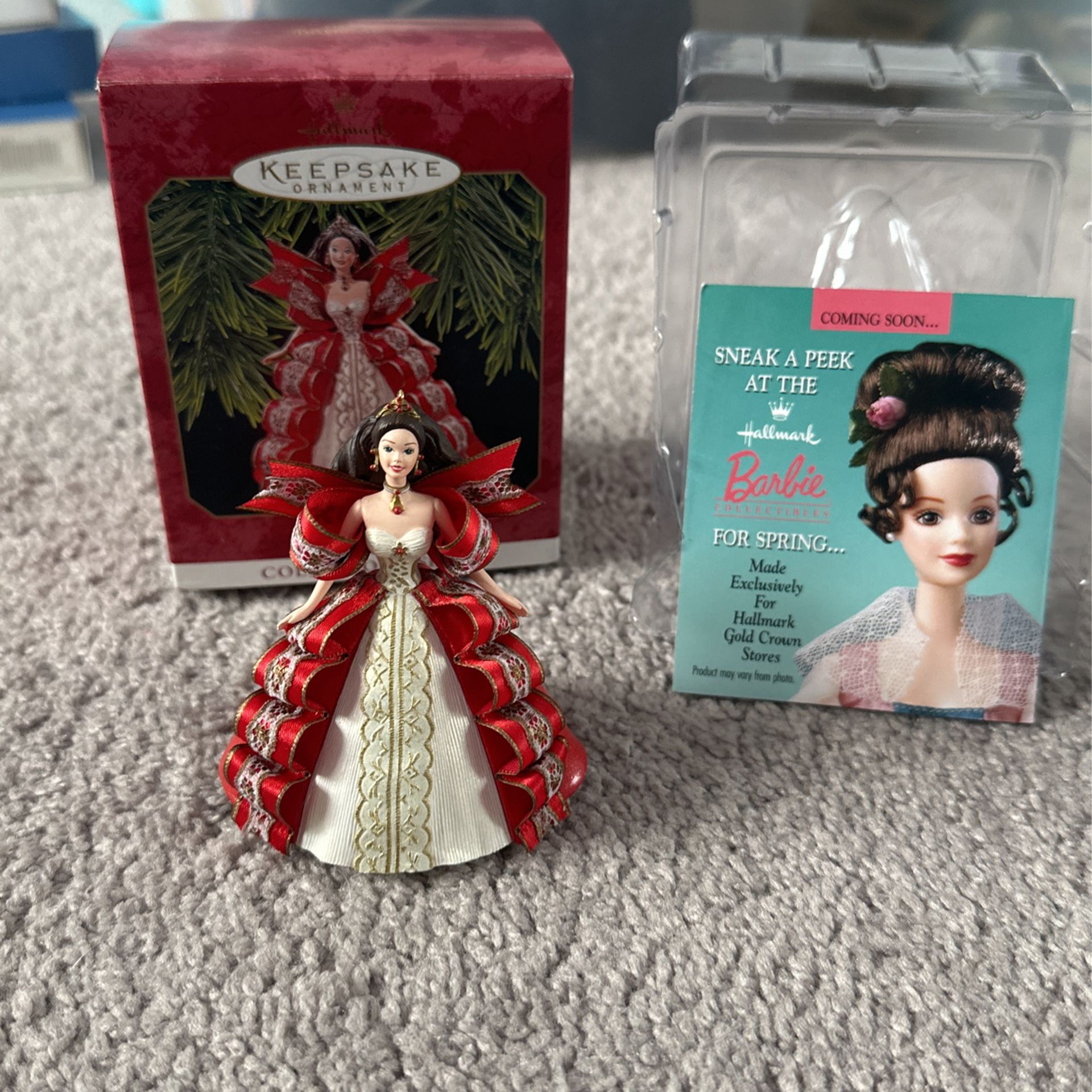 Hallmark Holiday Barbie Ornament 