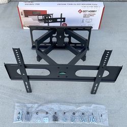 Brand New $39 Swivel TV Wall Mount for 37-75” TVs Full Motion and Tilt Bracket VESA 600x400mm, Max 110lbs 