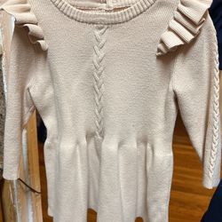 Sweater Dress Girls Size 3-4