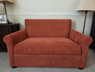 Create and Barrel pull out sofa