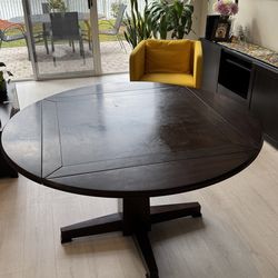 Dining Table Round expandable