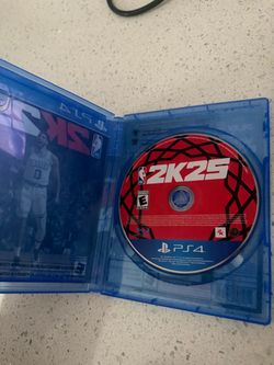 NBA 2K25 PS4 Game Disc