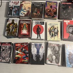 Box Of Independent Comic Books Lot Of 450 Comics 