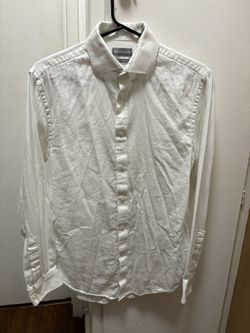 White Mens dress Shirt 