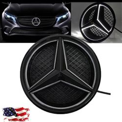 Illuminated Front Grille LED Emblem Light Logo Star Car Badge For Mercedes-Benz
