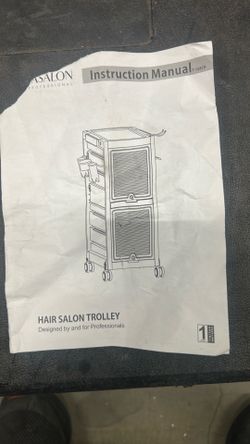 Hair salon trolley