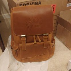 Brand New Leather Backpack