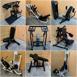 Tons Of Gym Equipment- Squat Rack, Leg Press, Full Gym, Smith Machine, Home Gym, Pullover, Benches, Curl / Extension, Hack Squat- Cybex, Nautilus