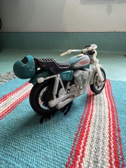 Vintage 1981 Matchbox Harley Davison Pull String Toy