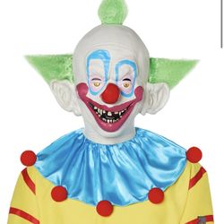 Killer Klowns From Outer Space Shorty Mask FULL MASK Adults New With Tags Halloween Horror Spirit Halloween Officially Licensed Trick Or Treat Studios