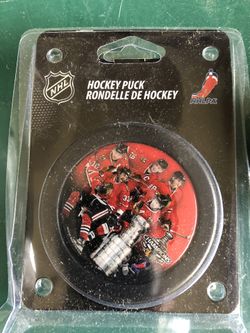 Blackhawks Stanley Cup championship puck