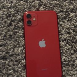 Red Iphone 11 