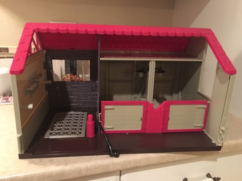 Lori horse barn doll house toy