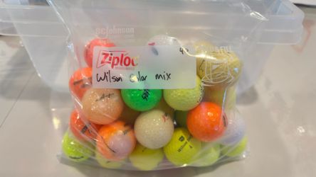 Wilson Color Mix Golf Balls (40 Balls)