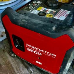 Like New Predator 3500 Inverter Generator – Super Quiet & Reliable – $750 