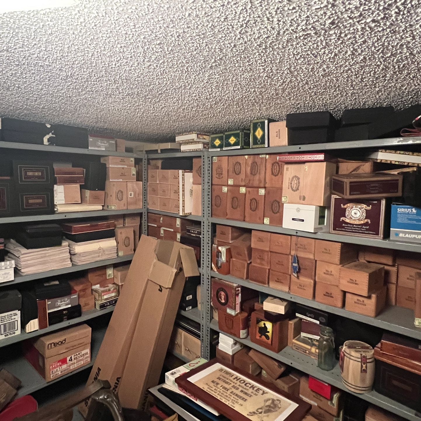 100’s Of Cigar Boxes
