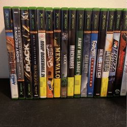 XBOX GAME LOT 
