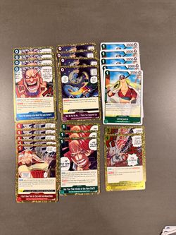 One piece rare cards