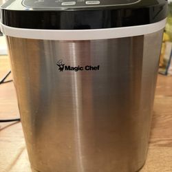 Magic Chef Ice Maker Stainless Steel